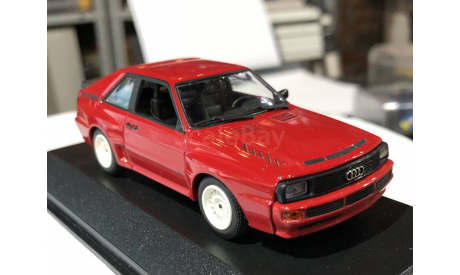 Коллекционная модель.   Audi Sport Quattro Tornado Red Minichamps, масштабная модель, 1:43, 1/43