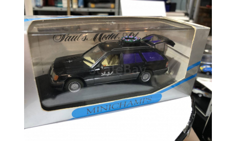 Коллекционная модель. Mercedes TD Turbo Break 1991 Конверсия, масштабная модель, Mercedes-Benz, Minichamps, 1:43, 1/43