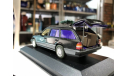 Коллекционная модель. Mercedes TD Turbo Break 1991 Конверсия, масштабная модель, Mercedes-Benz, Minichamps, 1:43, 1/43