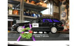 Коллекционная модель.  Mercedes-Benz E-Klasse T-Modell Minichamps черный обсидиан