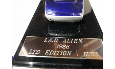 Коллекционная модель.  IAD ALIEN 1986  BAN-SENG, масштабная модель, 1:43, 1/43