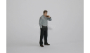 Фигурка 1:43 Парень с бокалом, фигурка, Opus studio, scale43