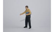 Фигурка 1:43 Мужчина с подарком., фигурка, Opus studio, scale43