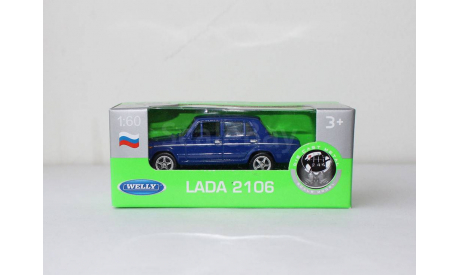 Lada 2106 Welly 1:60, масштабная модель, ВАЗ, scale64