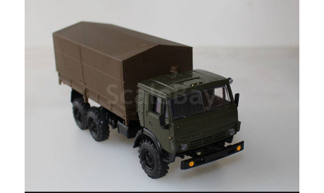 Камаз 4310 Высокий тент Элекон 1:43, масштабная модель, scale43