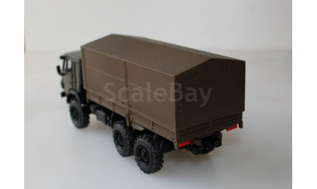 Камаз 4310 Высокий тент Элекон 1:43, масштабная модель, scale43