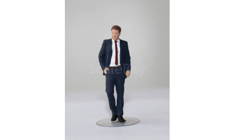 Фигурка 1:43 Мужчина в галстуке., фигурка, OPUS studio, scale43