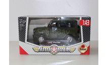 UAZ Hunter Autobahn зелёный 1:43, масштабная модель, УАЗ, Bauer/Cararama/Hongwell, 1/43