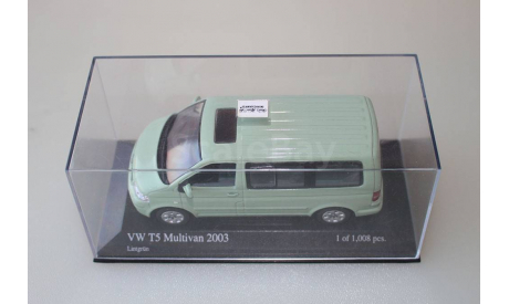 VOLKSWAGEN T5 Multivan 2003, масштабная модель, Minichamps, 1:43, 1/43
