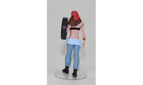 Фигурка 1:43 Девушк с колесом, фигурка, 1/43