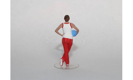Фигурка в масштабе 1:43 ’Девушка с мячом’, фигурка, scale43