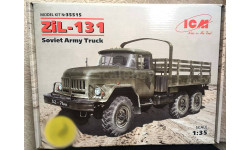 Сборная модель. ЗиЛ-131 армейский грузовик с набором дополнений.