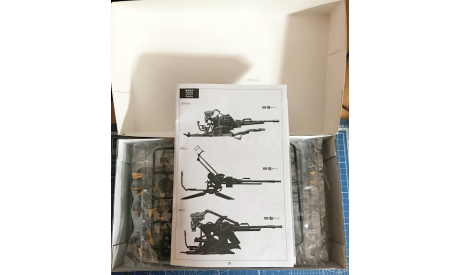 Сборная модель. RUSSIAN LIGHT AA GUN SET. 1/35 Meng., сборные модели артиллерии, scale35, ЗПУ-1, ЗПУ-2, ЗПУ-4, ЗУ-23-2