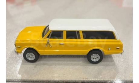 GMC Suburban 1972 масштаб 1:43, сборная модель автомобиля, Bezrodnoe 3D печать, scale43