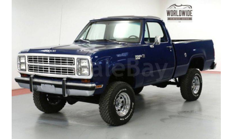 Dodge Power Wagon W150 1979 масштаб 1:43, сборная модель автомобиля, Bezrodnoe 3D печать, scale43