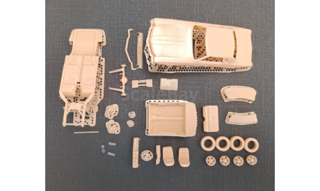 Oldsmobile Cutlass 1973 Масштаб 1:43, сборная модель автомобиля, Bezrodnoe 3D печать, scale43