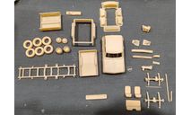 Chevrolet K10 Crew Cab Dually 1972 Масштаб 1:43, сборная модель автомобиля, Bezrodnoe 3D печать, scale43