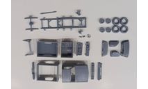 Dodge Dakota Shelby 1989 масштаб 1:43, сборная модель автомобиля, Bezrodnoe 3D печать, scale43