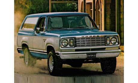 Dodge Ramcharger 1976 масштаб 1:43, сборная модель автомобиля, Bezrodnoe 3D печать, scale43