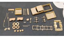 Ford F-250 SuperCab 1974 Масштаб 1:43, сборная модель автомобиля, Bezrodnoe 3D печать, scale43