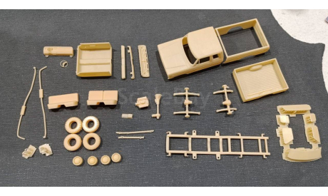 Ford F-250 SuperCab 1974 Масштаб 1:43, сборная модель автомобиля, Bezrodnoe 3D печать, scale43