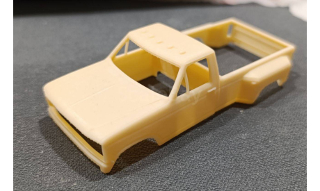 Ford F-350 Dually 1980 Масштаб 1:43, сборная модель автомобиля, Bezrodnoe 3D печать, scale43