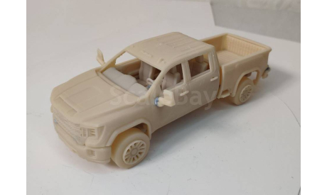 GMC Sierra 2500 2022 Масштаб 1:43, сборная модель автомобиля, Bezrodnoe 3D печать, scale43