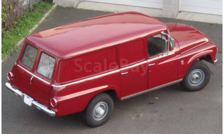International Travelall Panel 1964 Масштаб 1:43, сборная модель автомобиля, Bezrodnoe 3D печать, scale43