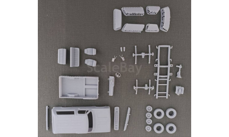 Dodge Ramcharger 1976 масштаб 1:43, сборная модель автомобиля, Bezrodnoe 3D печать, scale43