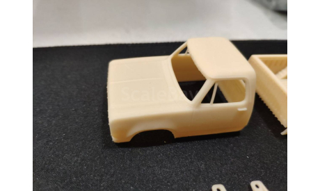 Dodge Power Wagon W150 1979 масштаб 1:43, сборная модель автомобиля, Bezrodnoe 3D печать, scale43