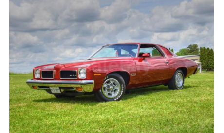 Pontiac GTO 1973 Масштаб 1:43, сборная модель автомобиля, Bezrodnoe 3D печать, scale43