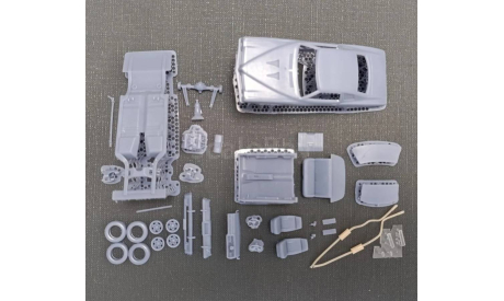 Pontiac GTO 1973 Масштаб 1:43, сборная модель автомобиля, Bezrodnoe 3D печать, scale43