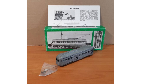 Streamline PCC Trolley (unpainted), масштабная модель, Bowser, scale87