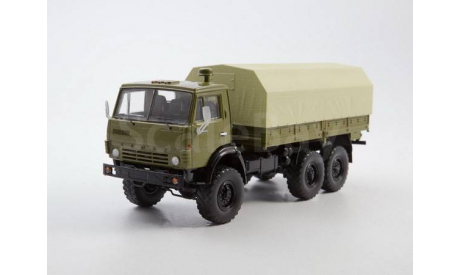 КамАЗ-4310 (бортовой тент) - хаки, масштабная модель, Start Scale Models (SSM), scale43