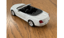 Bentley Continental GTC Minichamps, масштабная модель, scale43