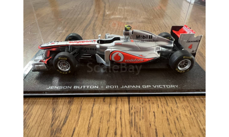 Vodafone McLaren Mercedes Jenson Button Japan GP Victory 2011, масштабная модель, Minichamps, scale43