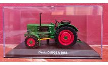 Deutz D 8005 A 1966 Тракторы: история, люди, машины, масштабная модель трактора, Deutz-Allis, Тракторы. История, люди, машины. (Hachette collections), scale43