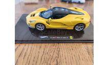 Ferrari LaFerrari, масштабная модель, Hot Wheels Elite, scale43