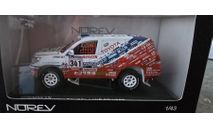 Toyota Land cruiser Dakar Rally 2010, масштабная модель, Norev, scale43