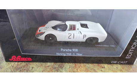 Porsche 908 Norisring 1968 - G. Mitter, масштабная модель, Schuco, scale43