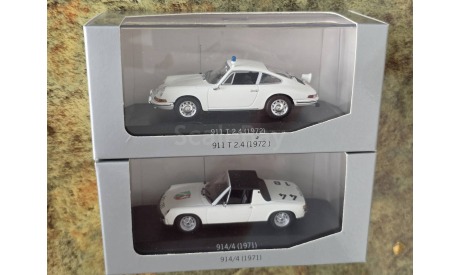 Porsche History Collection Police Car набор полицейских автомобилей, масштабная модель, Minichamps, scale43