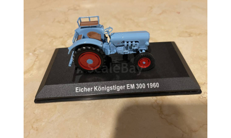 Трактор Eicher Koenigstiger EM 300 1960 Тракторы: история, люди, машины, журнальная серия Тракторы. История, люди, машины (Hachette), Тракторы. История, люди, машины. (Hachette collections), scale43