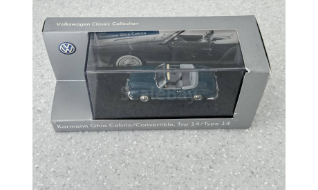 Volkswagen Karmann Ghia Cabrio/Convertible, Typ 14/Type 14, масштабная модель, scale43