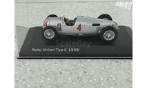 Audi Auto Union Typ C 1936, масштабная модель, Minichamps, scale43