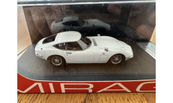 Toyota 2000GT Pegasus White MIRAGE