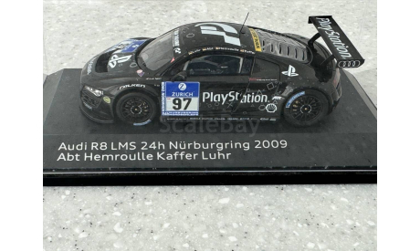 Audi R8 LMS 24h Nurburgring 2009 Abt Hemroulle Kaffer Luhr, масштабная модель, Schuco, scale43