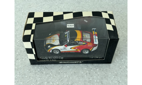 Porsche 911 GT3 Cup Minichamps, масштабная модель, scale43