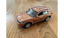 Infiniti FX Суперкары ДеАгостини, журнальная серия Суперкары (DeAgostini), Суперкары. Лучшие автомобили мира, журнал от DeAgostini, scale43