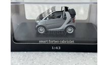 Smart Fortwo Cabriolet, масштабная модель, Norev, scale43