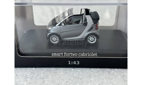 Smart Fortwo Cabriolet, масштабная модель, Norev, scale43